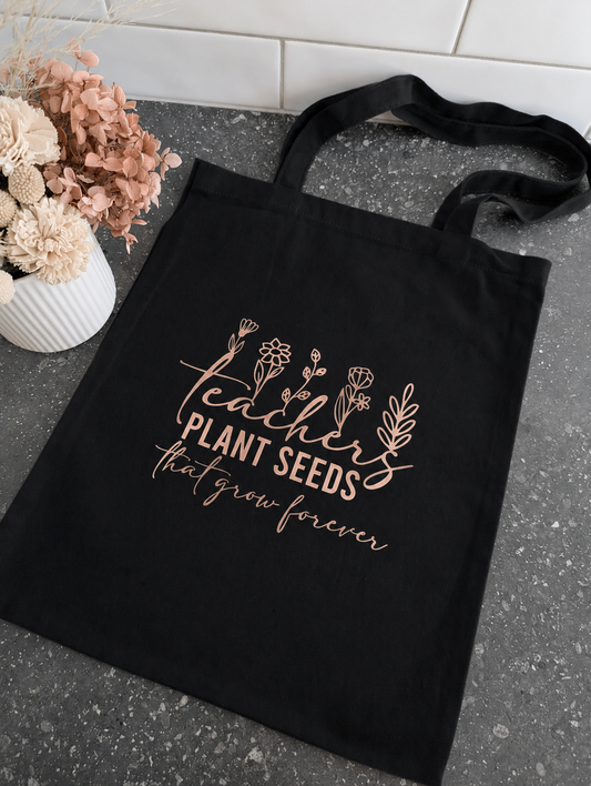 Plant Seeds That Grow Forever – Personalised Tote Bag