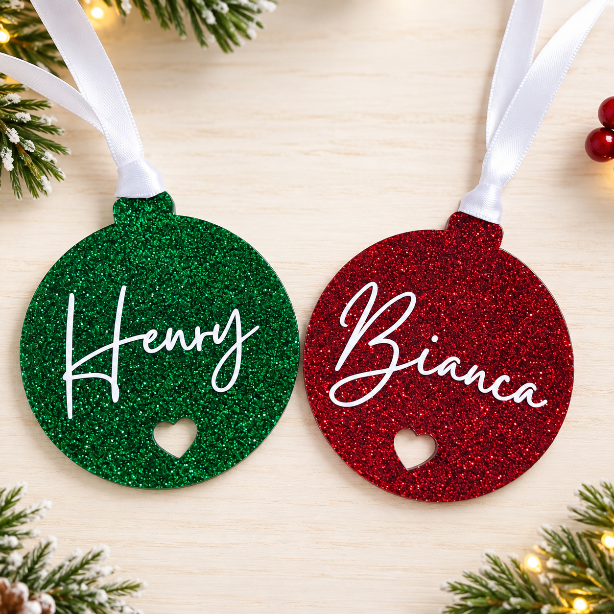 Personalised Name Christmas Bauble