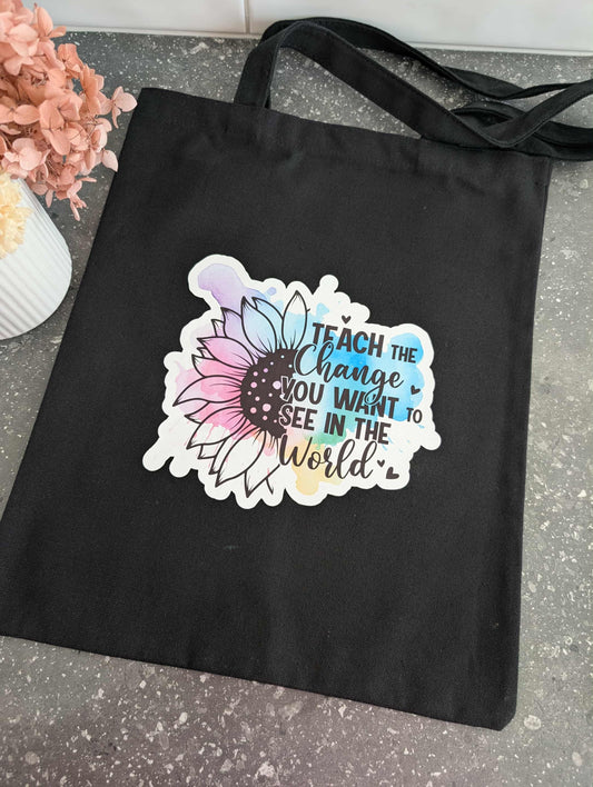 Tote Bag - Teach the Change