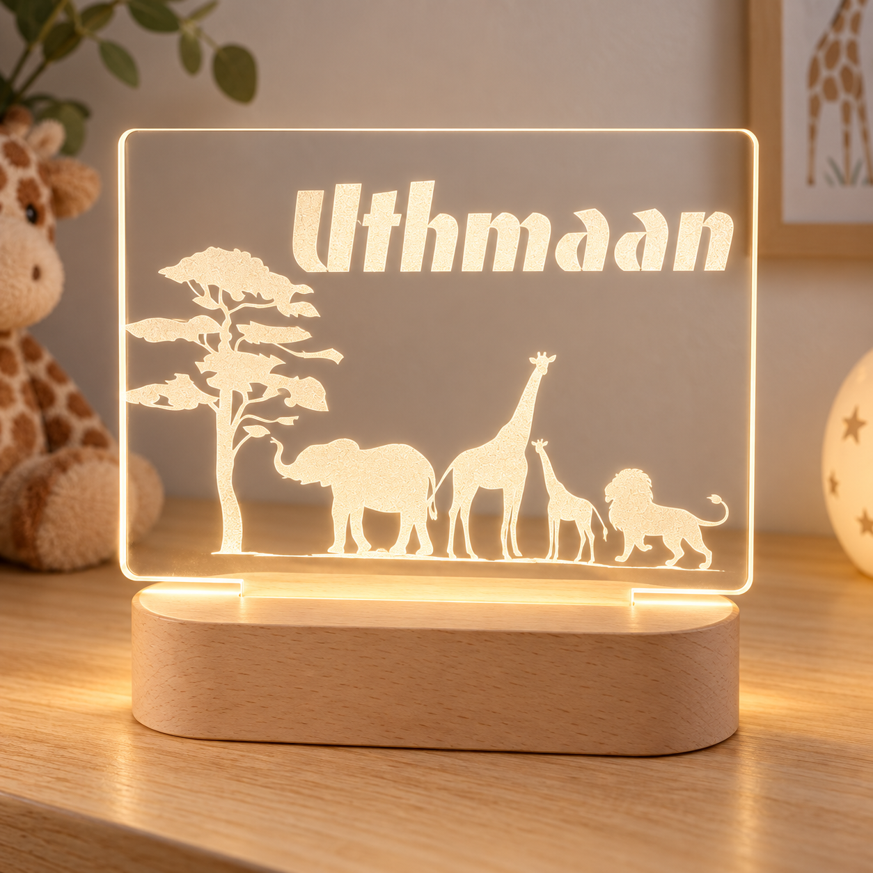 Personalised LED Night Lights