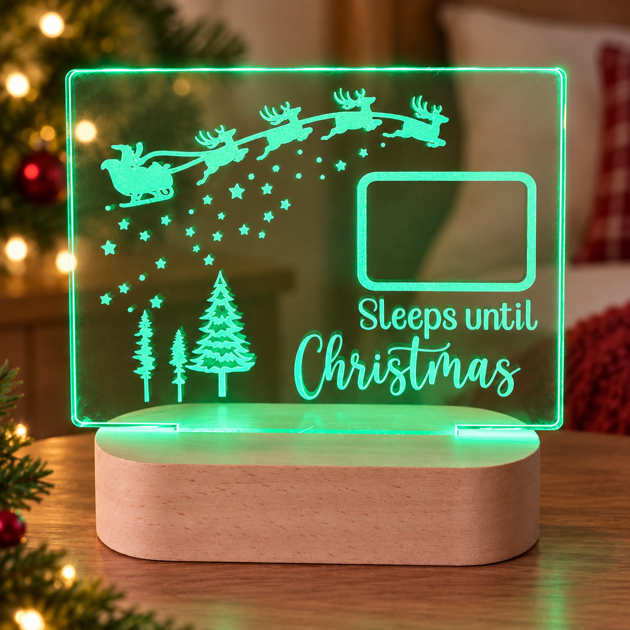 Christmas Countdown Night Light