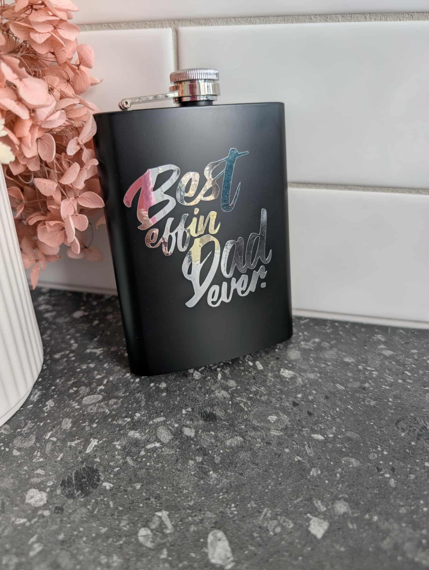 Best Effin Dad Flask