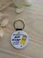 Round Influence Pencil Keyring
