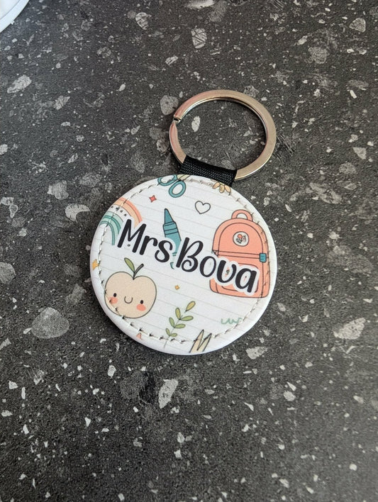 Back-to-School Teacher Keyring