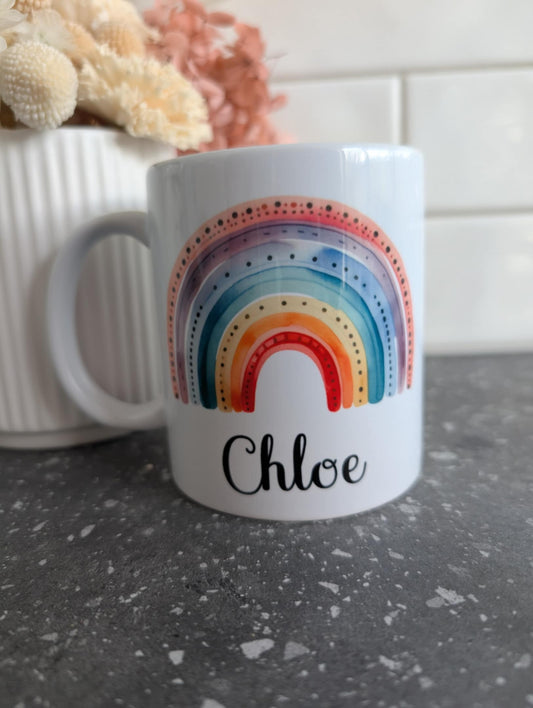 Rainbow Teacher Believed Mug