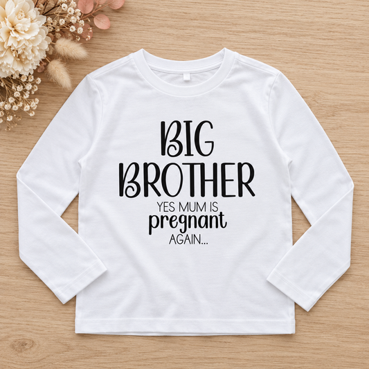 Big Brother / Big Sister Pregnancy Announcement Shirt