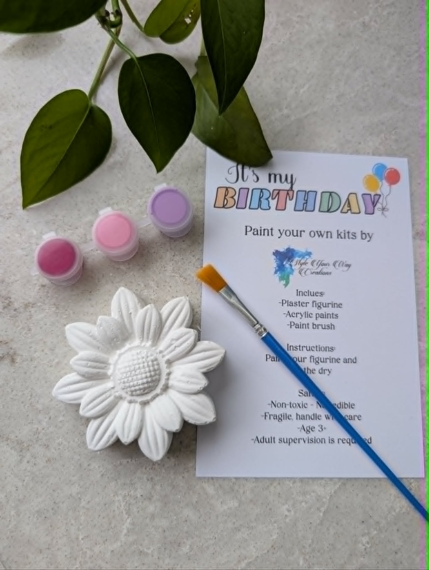 Plaster Painting Kits - Bulk Party Packs