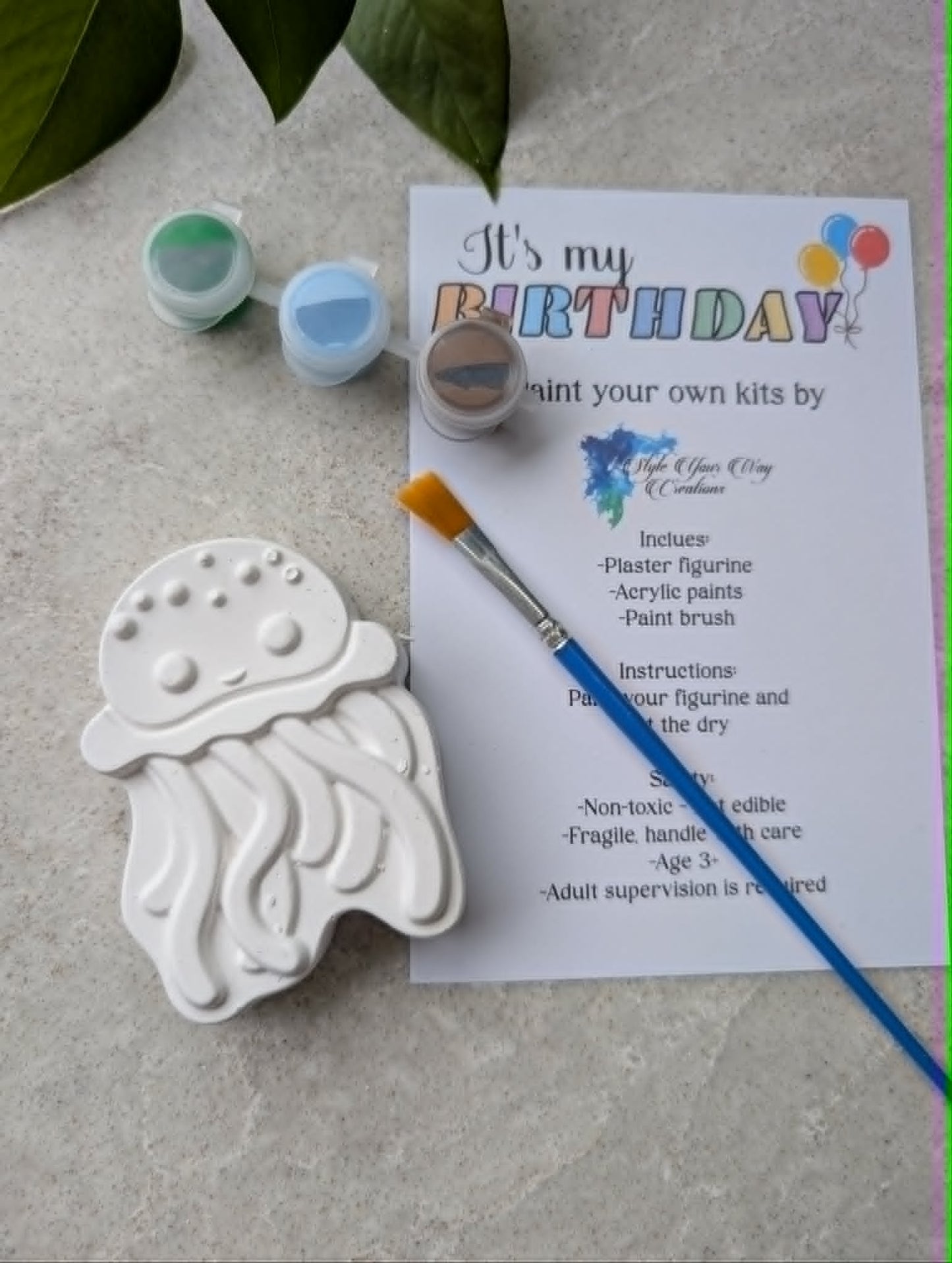 Plaster Painting Kits - Bulk Party Packs