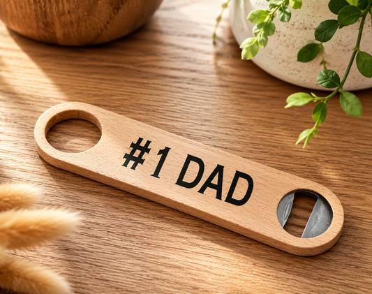 #1 Dad/ Pop Bottle Opener
