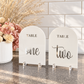 Classic Acrylic Table Numbers