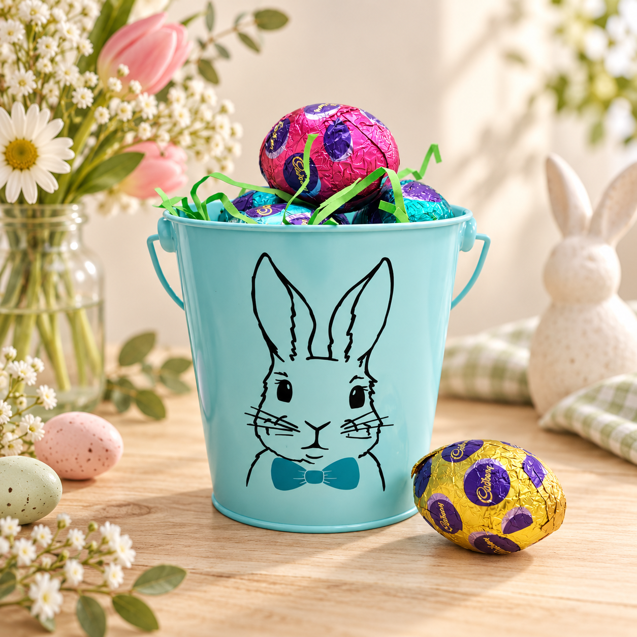 Personalised Easter Bunny Buckets