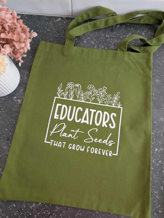 Tote Bag - Plant Seeds that Grow