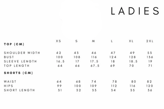 Ladies Satin Short Set PJ's - Sage