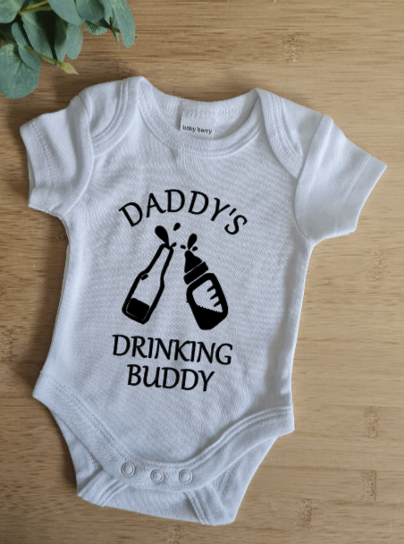 Daddy's Drinking Buddy Onesie