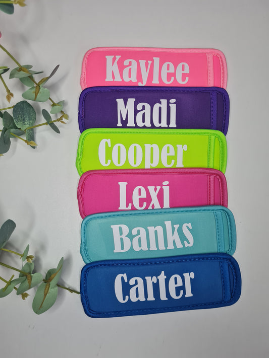 Personalised Icy Pole Holder