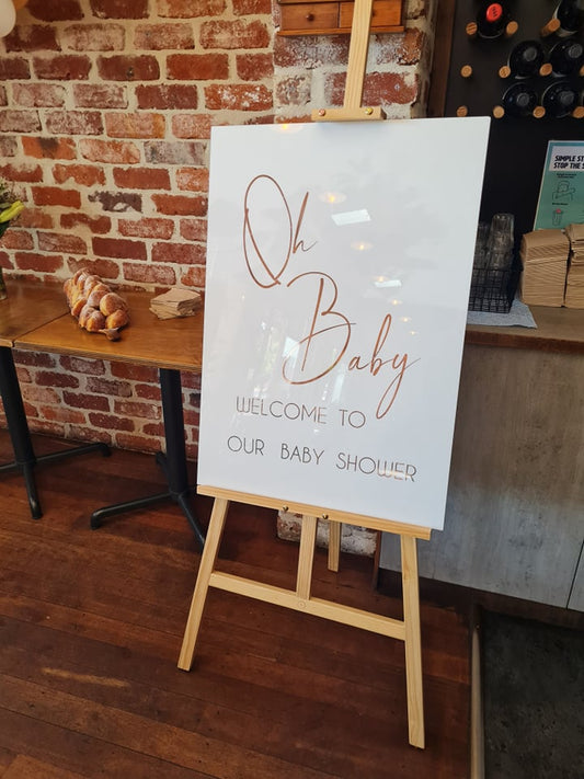 Welcome Sign Oh Baby