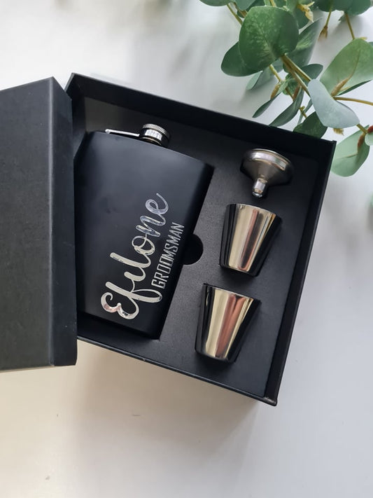Bridal Party Flask