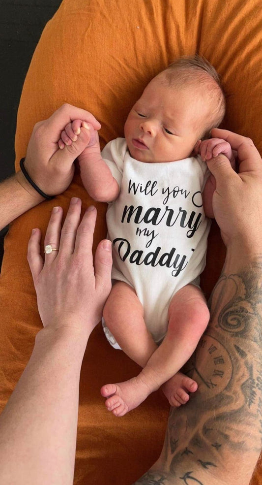 Will you Marry my Daddy/ Mummy Onesie