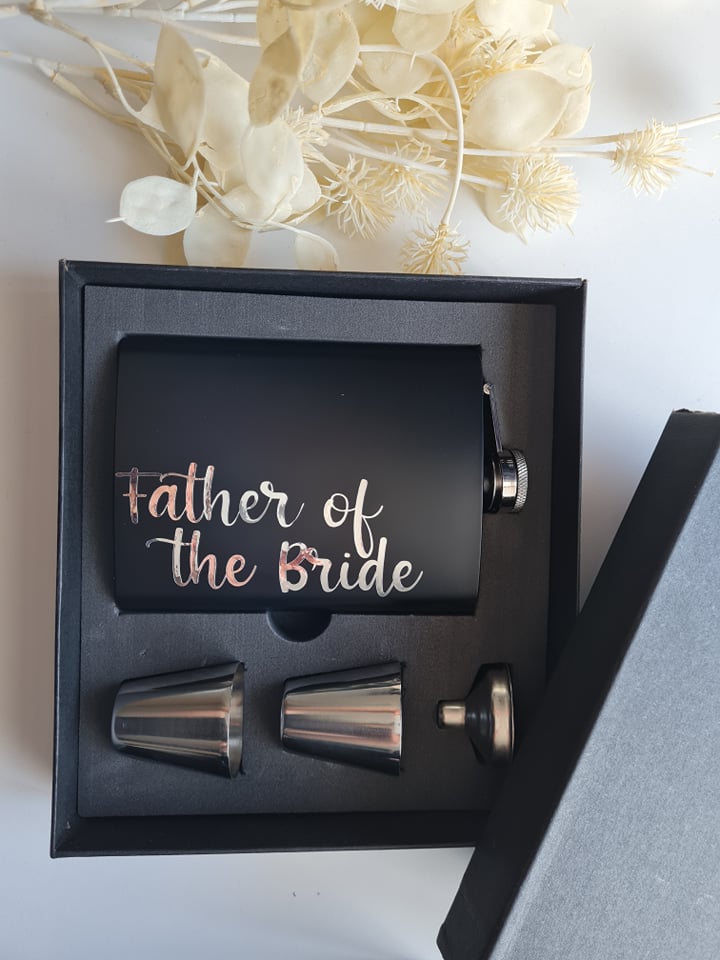 Bridal Party Flask