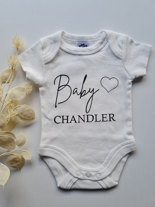 Baby "Name" Onesie