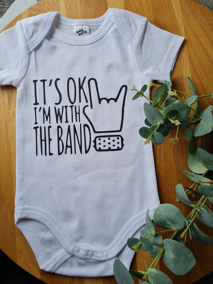 It's OK I'm with the Band Onesie