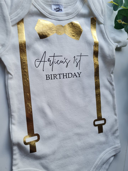1st Birthday Onesie