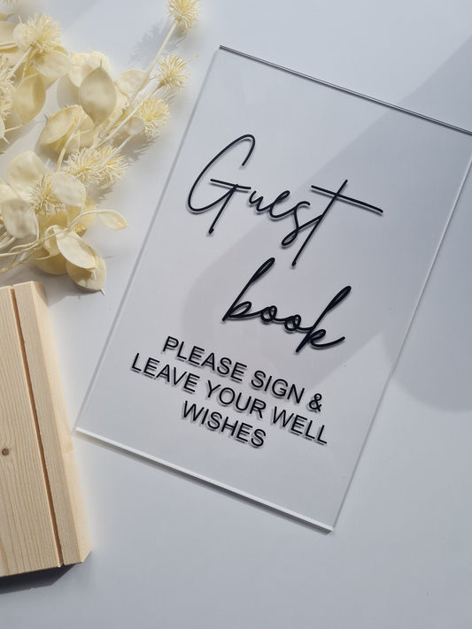Guest Book Sign