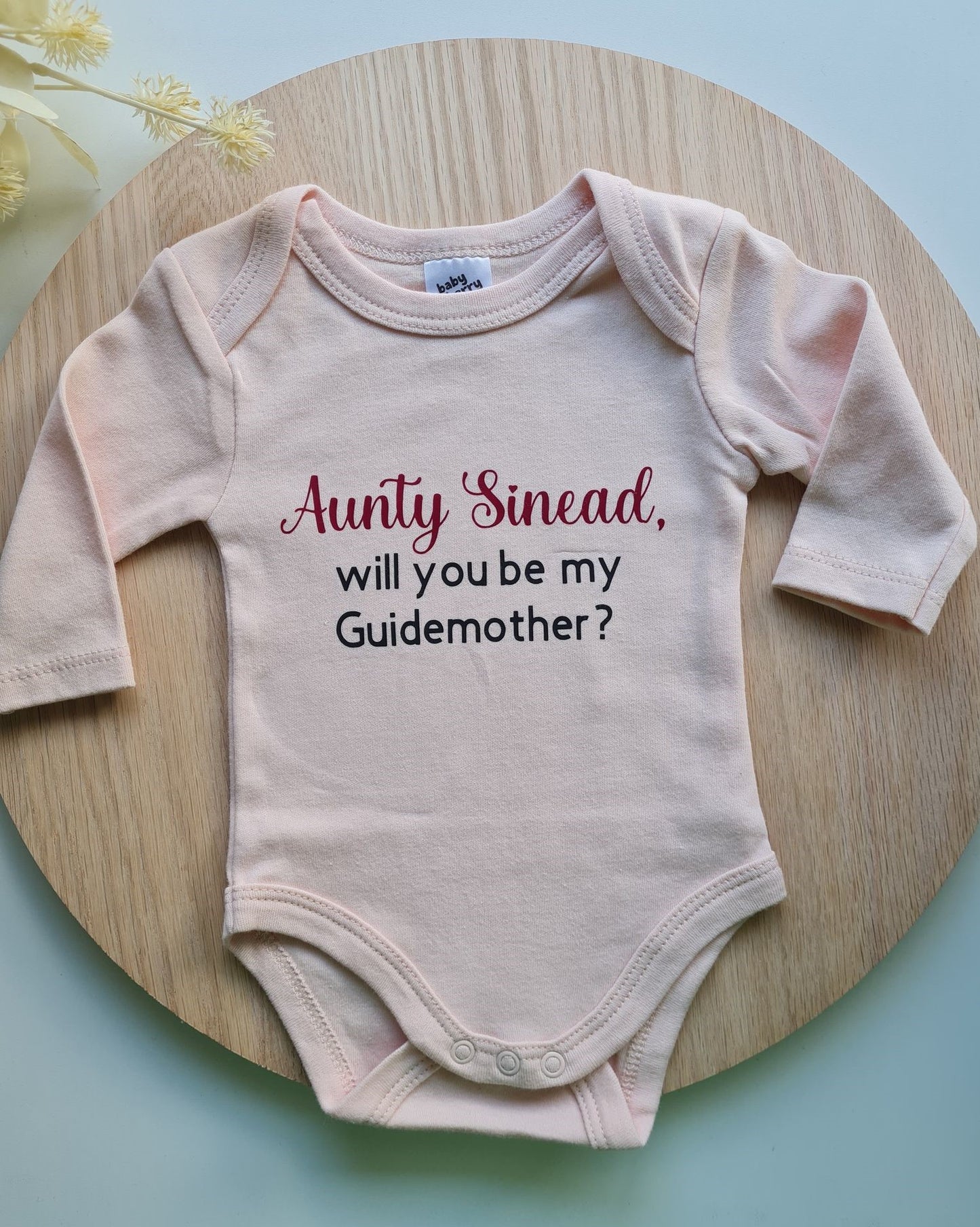 Will you be my Godmother Onesie