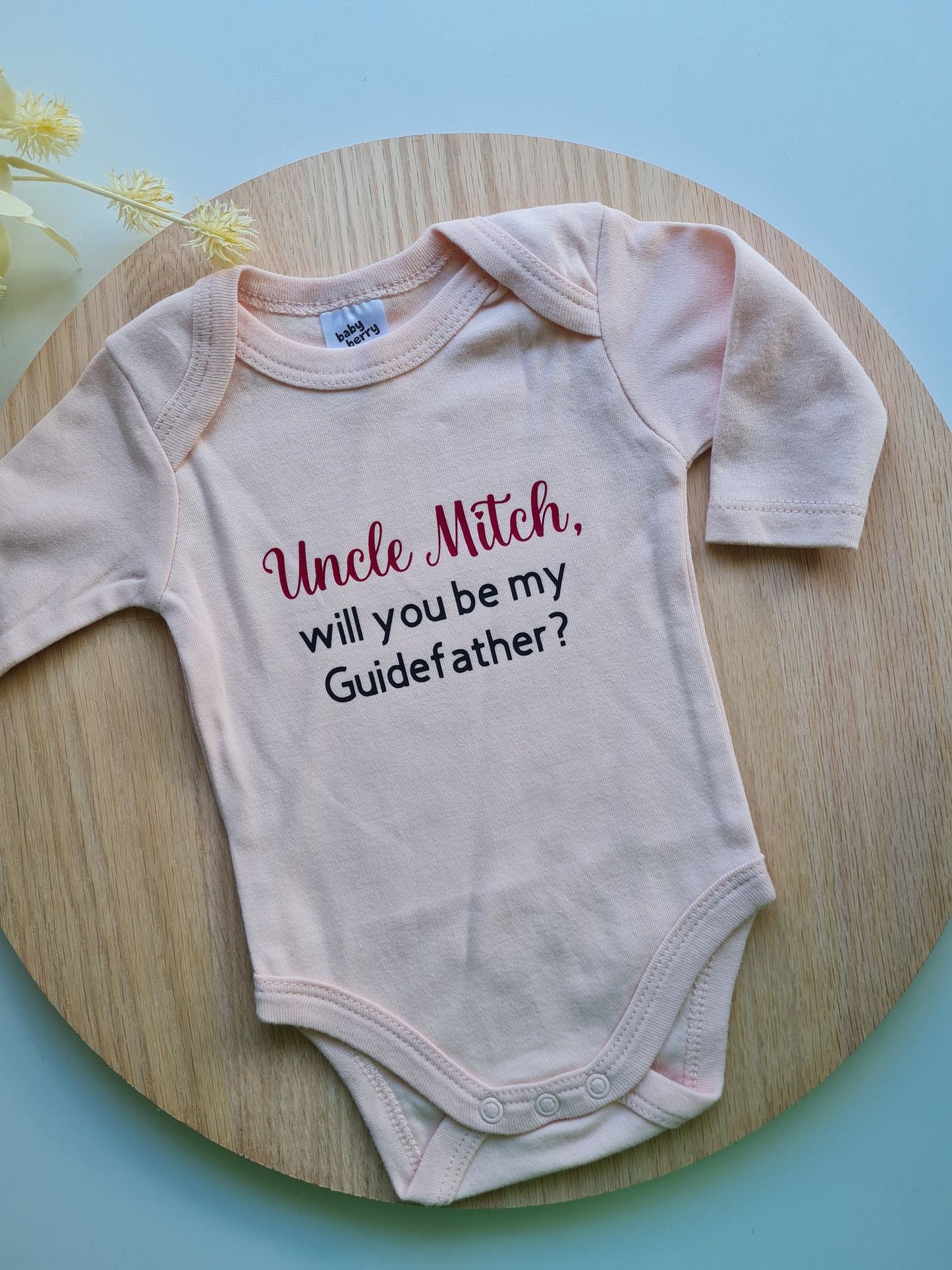 Will you be my Godmother Onesie