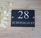 Small House Address Sign