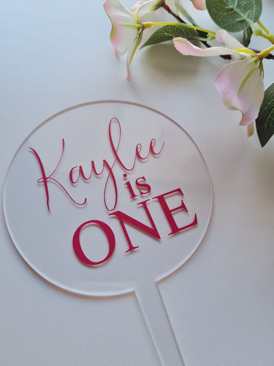 Birthday Cake Topper