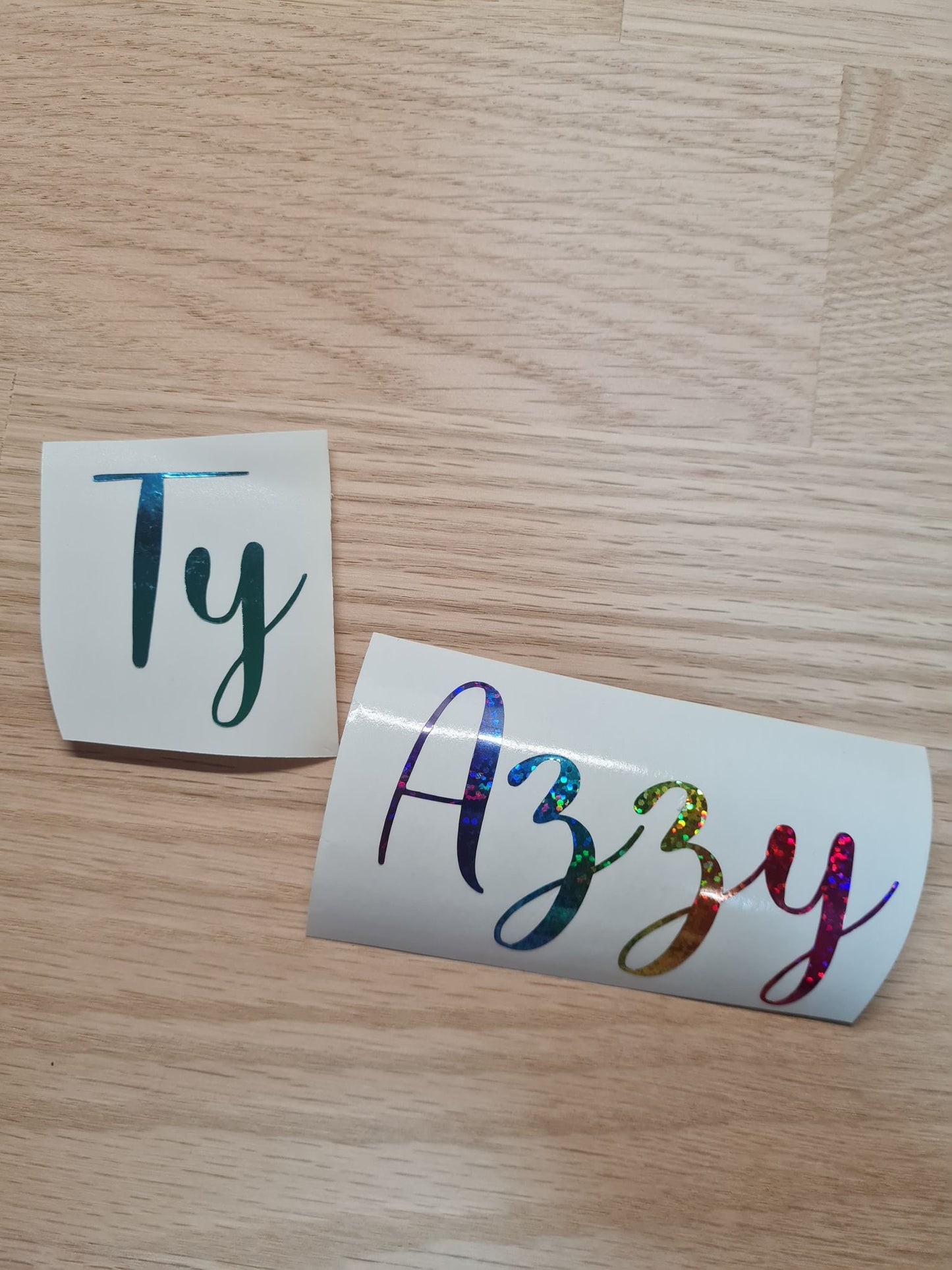 Personalised Name Stickers/ Decal