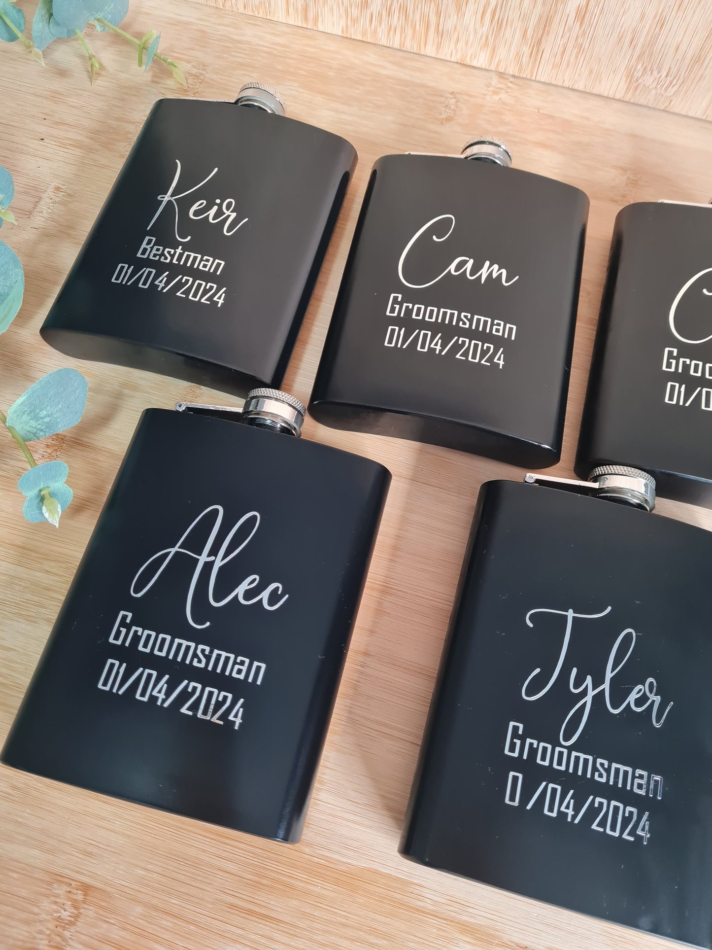 Bridal Party Flask