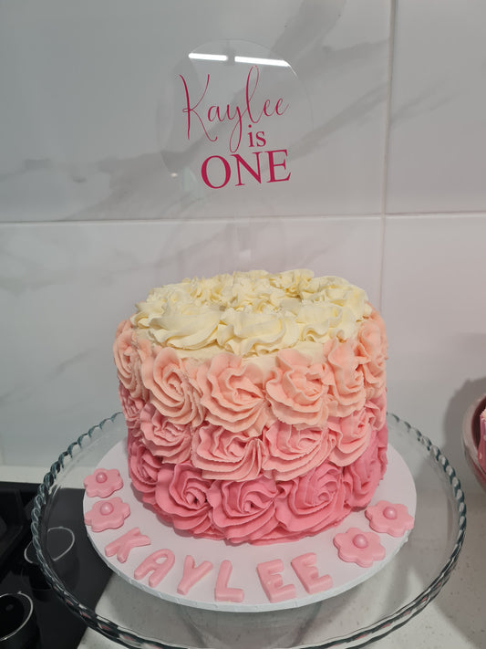 Personalised Birthday Cake Topper