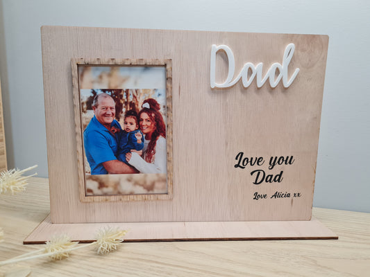 Father's Day Frame and Stand Set