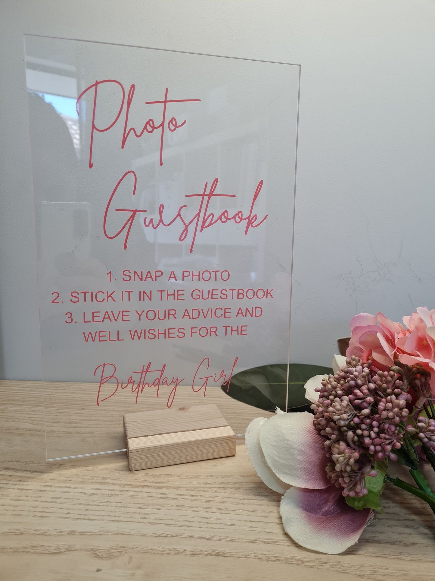 Photo Guest Book Sign