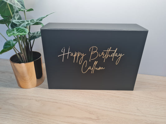 Magnetic gift box - Happy Birthday