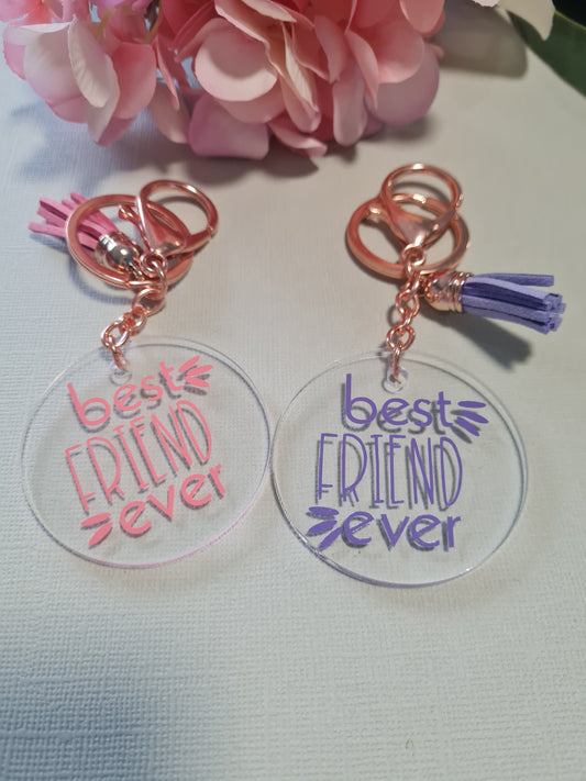 Best Friend Ever Keyrings