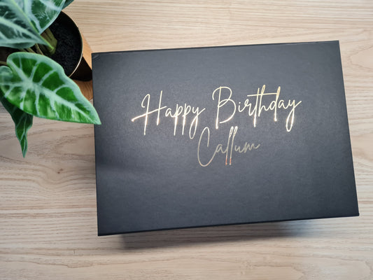 Magnetic gift box - Happy Birthday