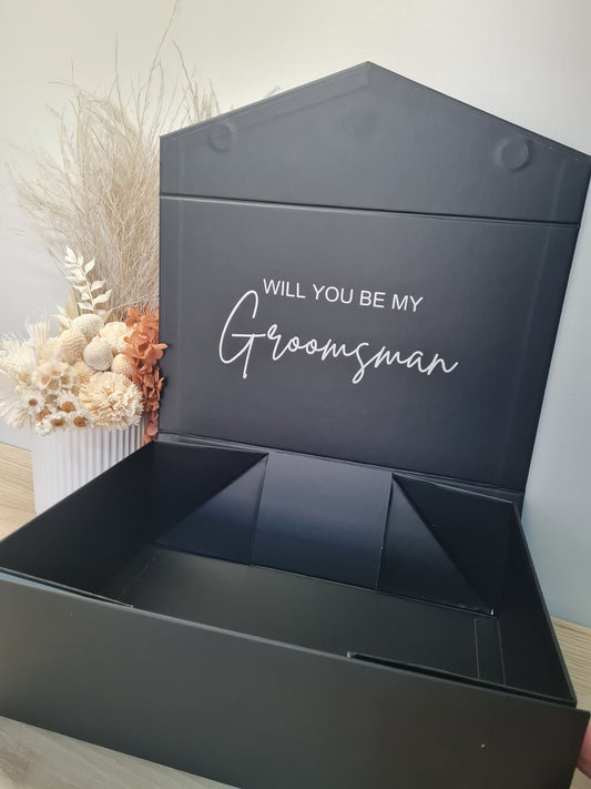 Magnetic gift box - Will you be my?
