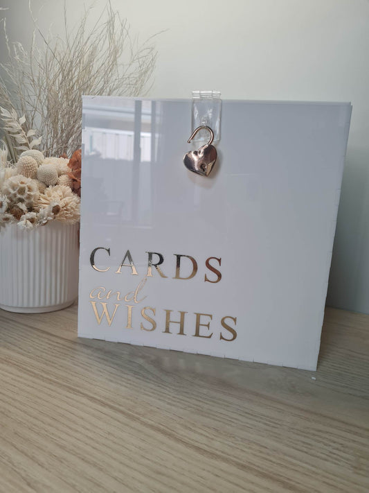 Cards and Wishes Wishing Well Stickers/ Decal