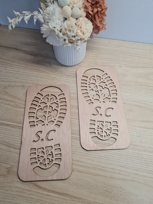 Santa Boot Prints