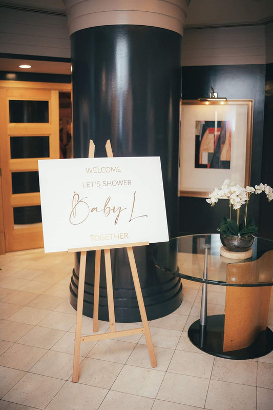 Welcome Sign Baby Shower