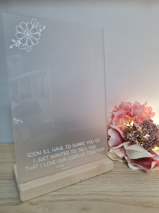 Soon I'll have to Share you Frame