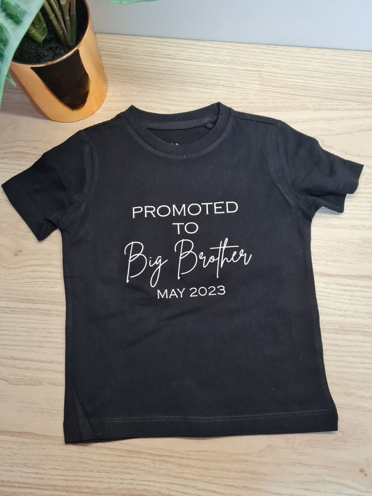 Promoted to Big Brother/ Sister Shirt
