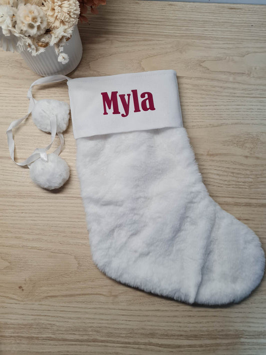 Plush Christmas Stockings