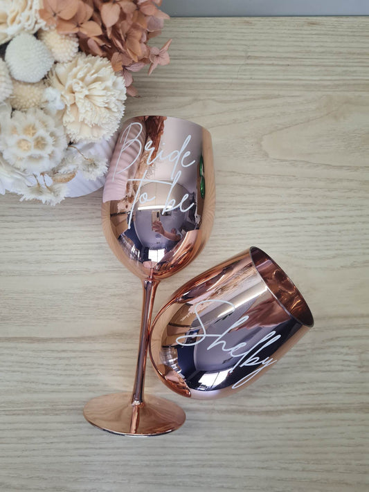 Rose Gold Glasses