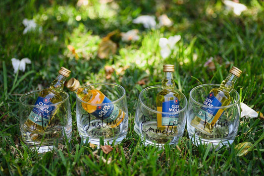 Bourbon Glass with Date