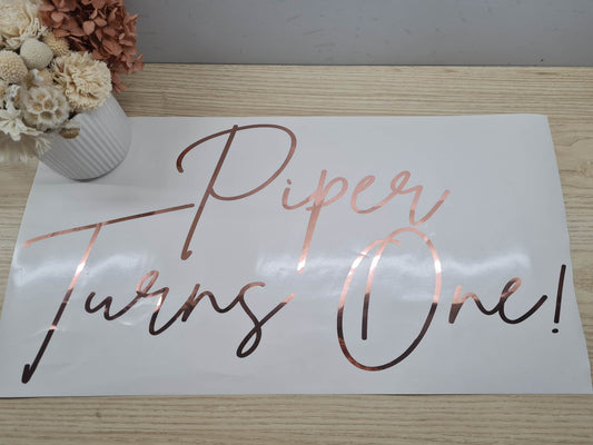 Backdrop Stickers/ Decal