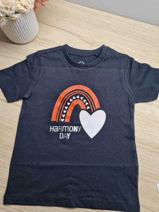 Kids Harmony Day Shirt - Rainbow